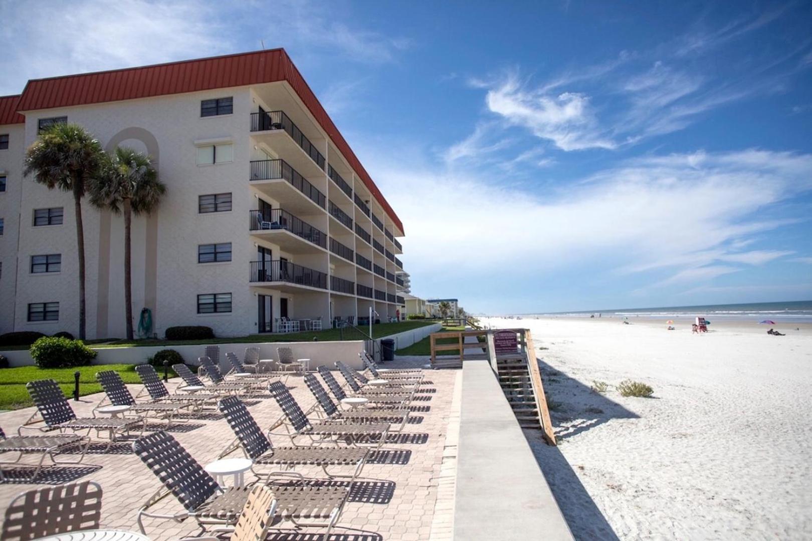 Ferienwohnung 410 - Fourth Floor 1/1 Sleeps 2 New Smyrna Beach Exterior foto